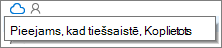 OneDrive datora faila statusa ikona ar rīka padomu