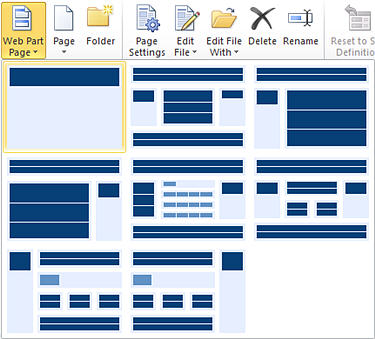 Adding pages to SharePoint Designer 2010