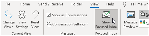 Show Focused Inbox