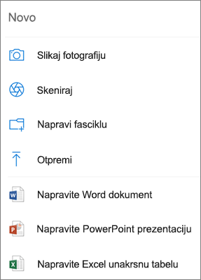 Otpremi u OneDrive