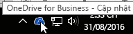 Biểu tượng thanh tác vụ OneDrive for business
