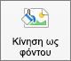 Εμφανίζει το κουμπί "Κίνηση ως φόντο" στην καρτέλα "Μορφοποίηση εικόνας" στο PowerPoint για Mac