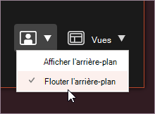 Flouter l'arrière-plan