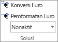 Konversi Euro dan Pemformatan Euro