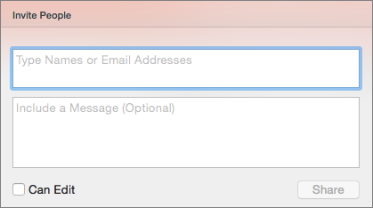 PPT for Mac Share Invite