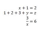 Image showing the resolved version of a equation array.