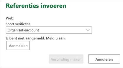 Prompt voor SharePoint-referenties op Mac