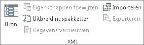 XML-gegevens vernieuwen