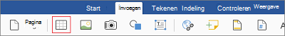 Het tabblad Invoegen