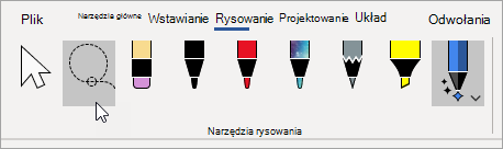 Wybierz narzędzie Lasso.