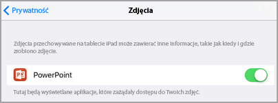 Dostęp do zdjęć