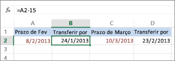 calcular data