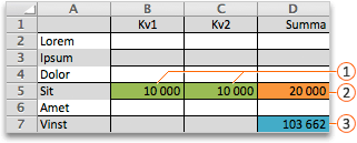 Exempel på utvärdering av Problemlösaren