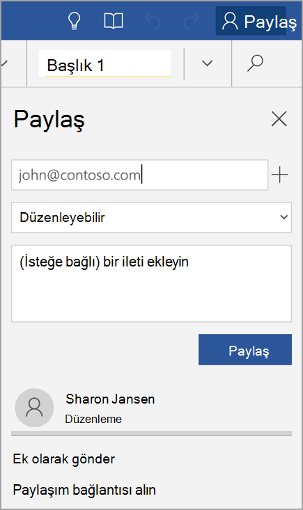 Dosya paylaşma