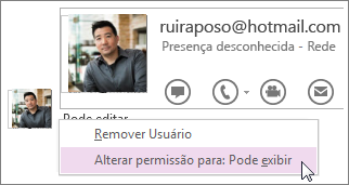 Você pode alterar as permissões e controlar quem pode ver e editar seu bloco de anotações.