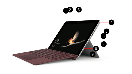 Surface Go sa oblačićima