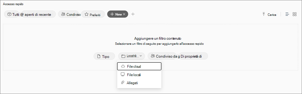 Creare un nuovo pivot in Office.com