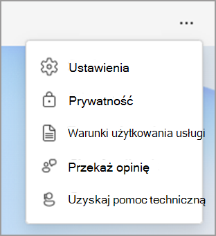 Opcje ustawień w Viva Insights.