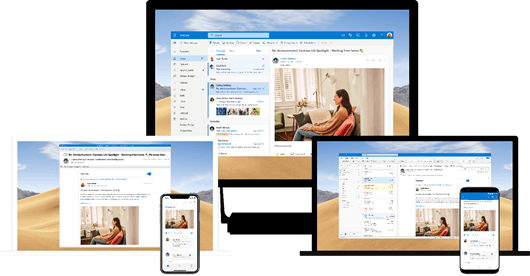 Integrazione di Yammer con Outlook su più piattaforme