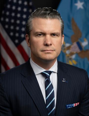 SECRETARY OF DEFENSE PETE HEGSETH