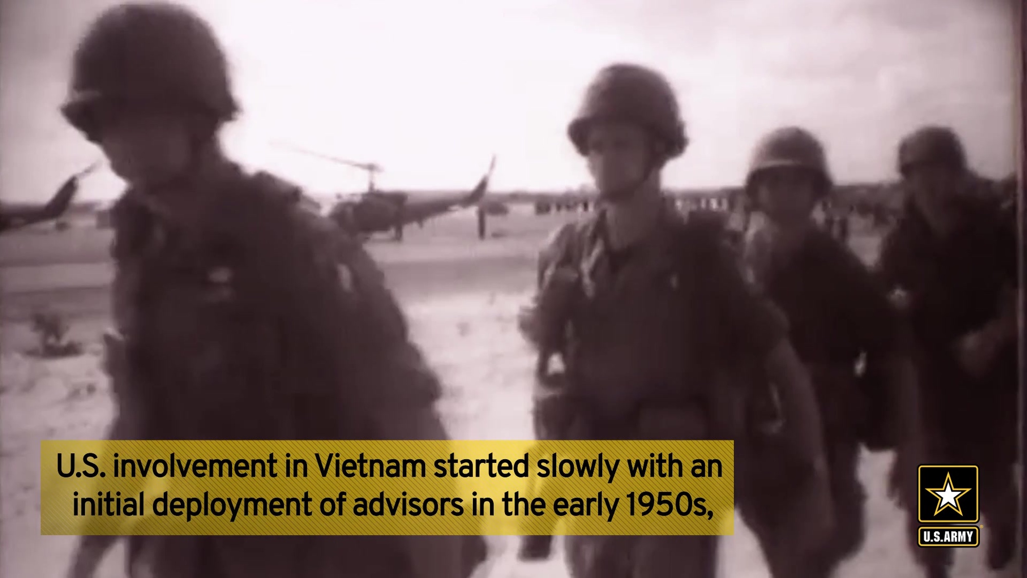 Vietnam War Veterans Day video made for Army social media use.