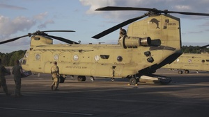 U.S. Soldiers assist FEMA during the Hurricane Helene response