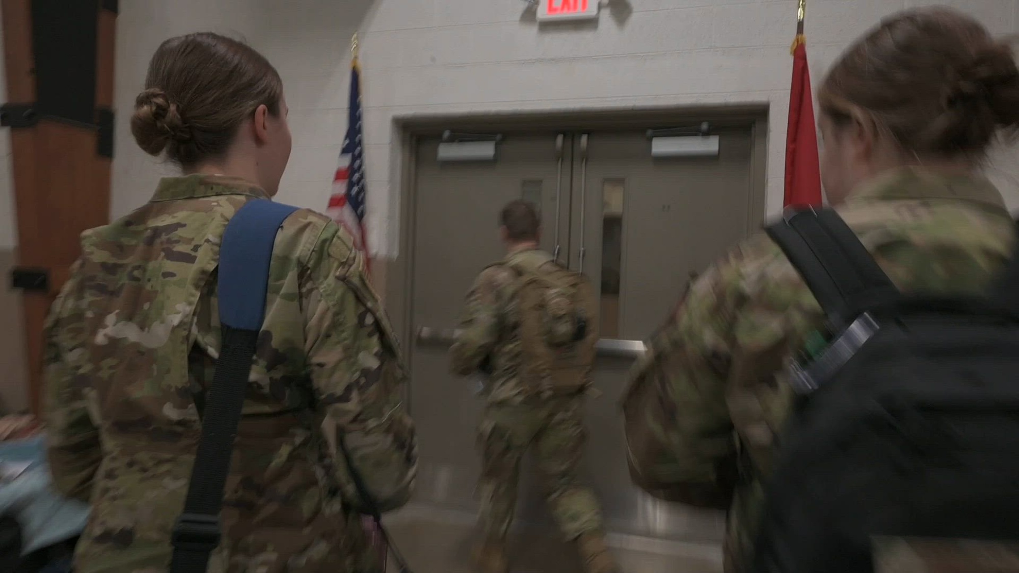 In response to historic flooding from Hurricane Helene, both Airmen and Soldiers are commuting to surrounding areas daily to help clear debris and give assistance to local residents. Kingsport, Tennessee native Senior Airman Katie Williams of the 134th Medical Group is back in northeast Tennessee, as she helps Airmen and Soldiers stay safe as they continue to provide aid to the region.