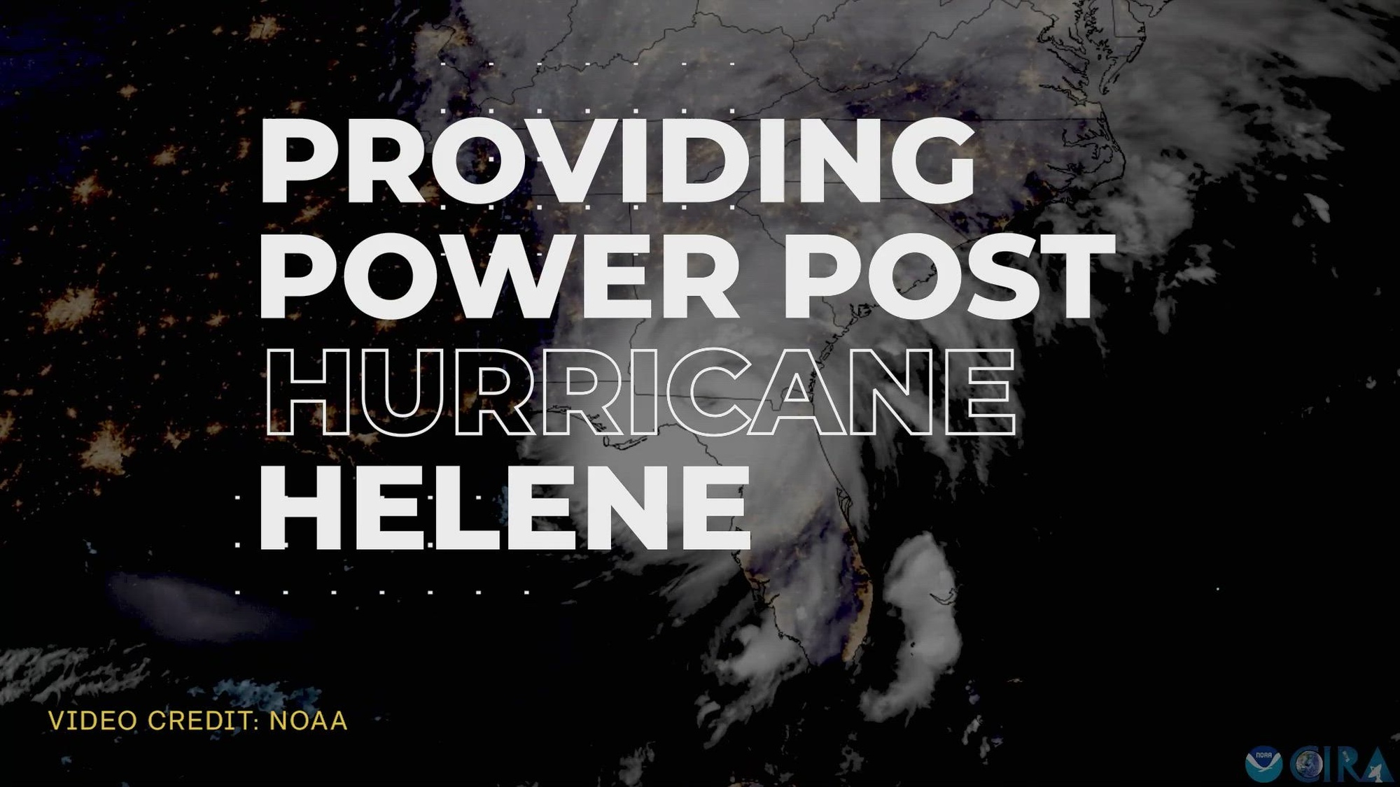 Kristen Day, the U.S. Army Corps of Engineers Pittsburgh District primary contracting officer for the Temporary Emergency Power Team, talks about the USACE mission to restore power to critical facilities in partnership with FEMA, state and local agencies, and contractors, by installing generators to save and preserve lives in communities impacted by Hurricane Helene in North Carolina.

The Federal Emergency Management Agency provides the generators while the Emergency Power Team from the U.S. Army Corps of Engineers coordinates with a contractor to install the generators at critical facilities, such as hospitals, first-responder centers and water resource stations. The Pittsburgh District is the lead office for USACE to coordinate the emergency power program. They coordinate Planning Response Teams from across the nation to deploy to disaster areas within 48 hours to communities in need.

USACE is working in partnership with the local, state, and federal response to the Hurricane Helene. 261 USACE personnel are deployed, coordinating with partners in the affected areas. Additionally, 65 USACE personnel are supporting response efforts via reach-back and has 218 contractor personnel deployed.

The Temporary Emergency Power Planning and Response Team in North Carolina consists of employees from the Pittsburgh and Honolulu districts as well as Soldiers from the 249th Prime Power Engineer Battalion, and contractors. So far, the team has installed more than 20 generators and completed more than 40 assessments to determine further emergency power needs.

The Wilmington District oversees the disaster response and relief effort on behalf of USACE in North Carolina. The district provides support to western North Carolina through execution of FEMA mission assignments.

(U.S. Army Corps of Engineers Pittsburgh District video by Michel Sauret)

Music: "Disaster" by AZ Studio (Licensed for use)