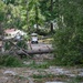 Georgia National Guard Soldiers conduct road clearing operations in Augusta