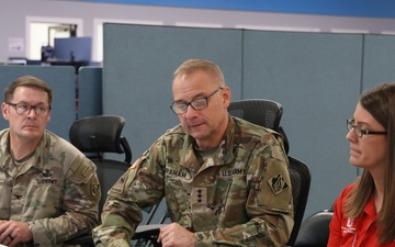 56th Chief of Engineers Lt. Gen. William H. Graham tours Hurricane Milton Emergency Field Office