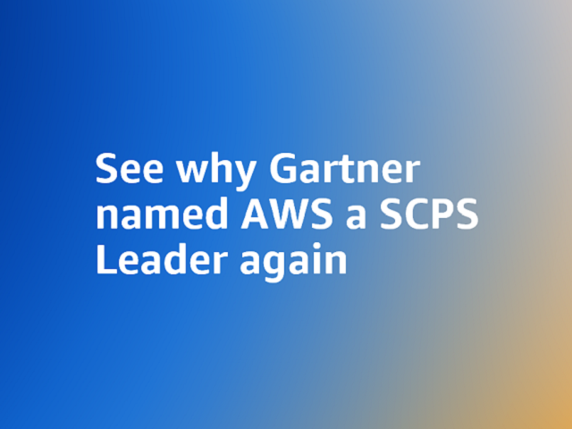 Veja por que o Gartner novamente escolheu a AWS como l&iacute;der em SCPS