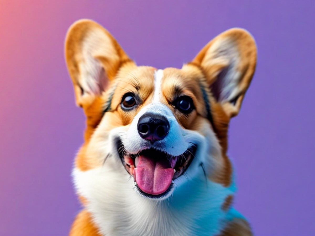 Bu görüntü, Amazon Nova Canvas kullanılarak “mutlu bir corgi cinsi köpeğin portresi” istemiyle oluşturuldu.