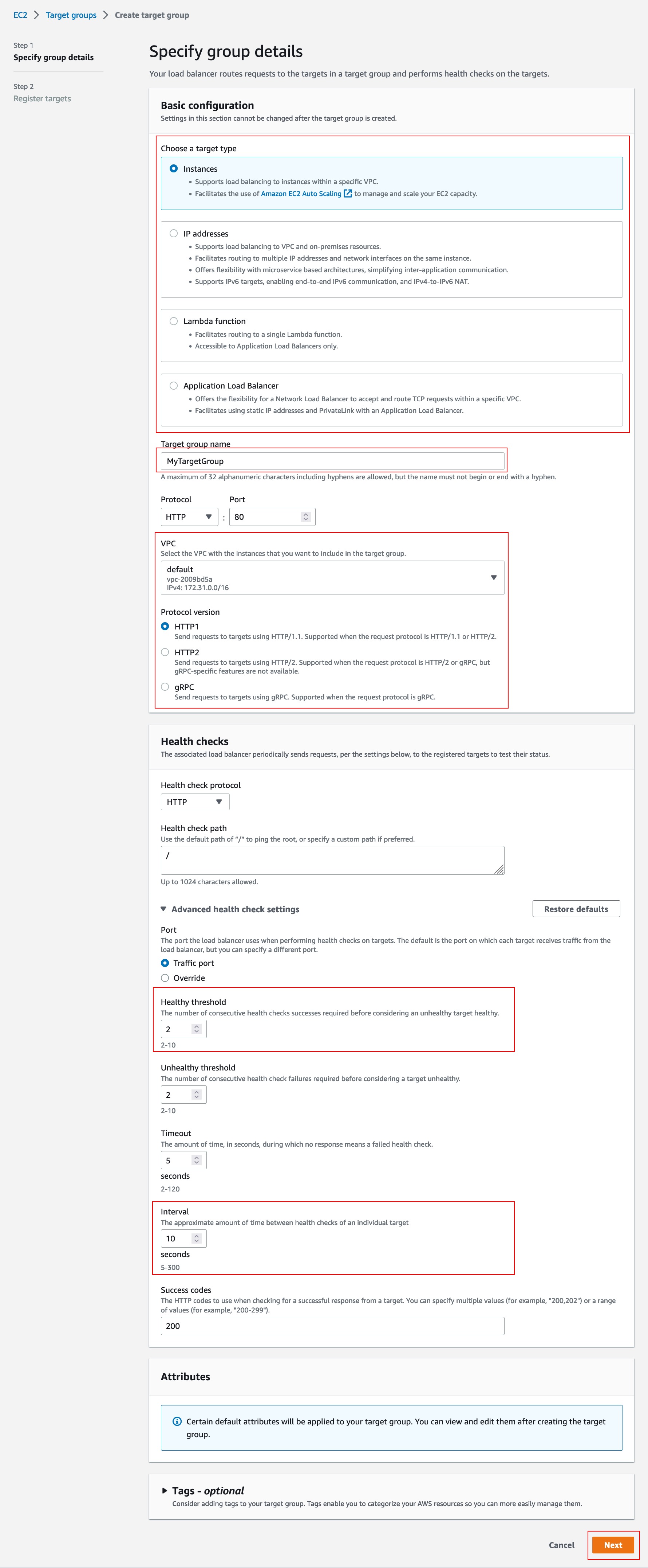 Configure Routing 