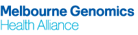 Melbourne Genomics Health Alliance logo