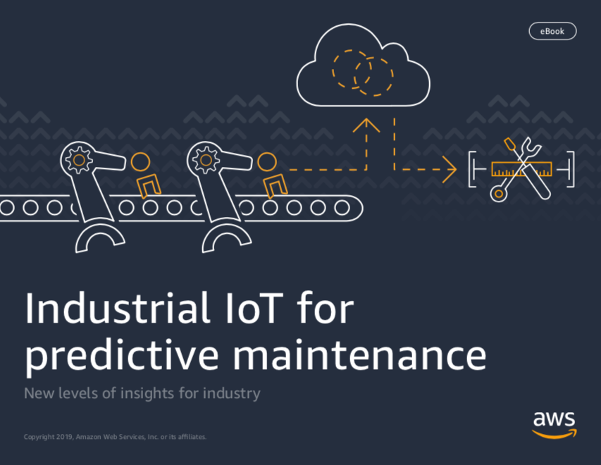 Libro electrónico de mantenimiento predictivo para AWS loT industrial