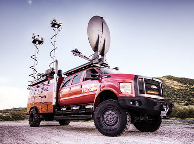 Verizon's THOR (Tactical Humanitarian Operations Response) vehicle