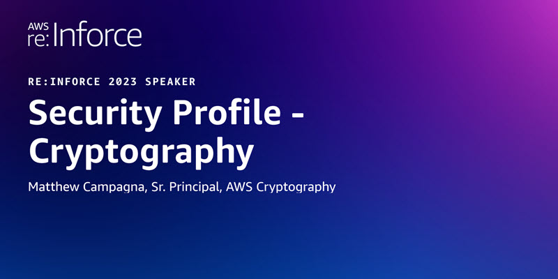 Security Profile - Cryptography