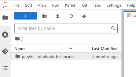 Figure 2: Folder structure after GitHub repo is cloned to the environment