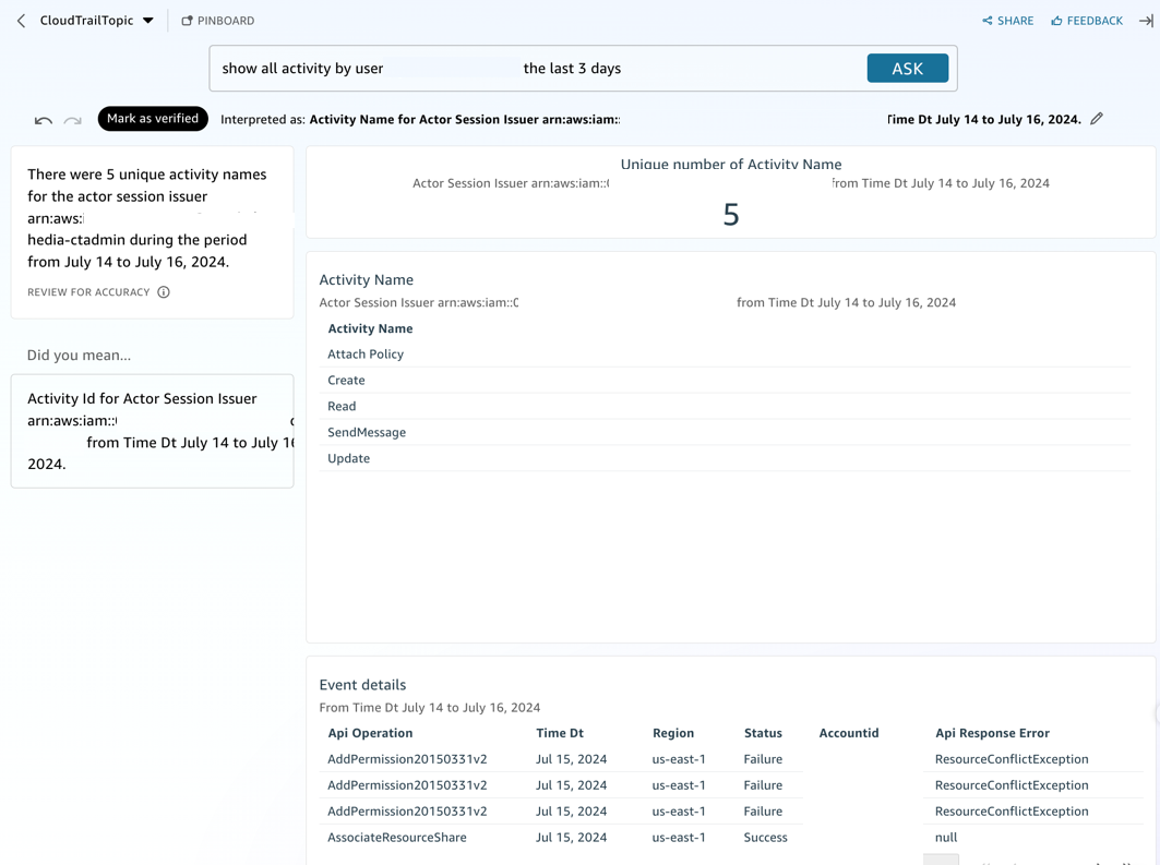 Figure 25: CloudTrail question 2