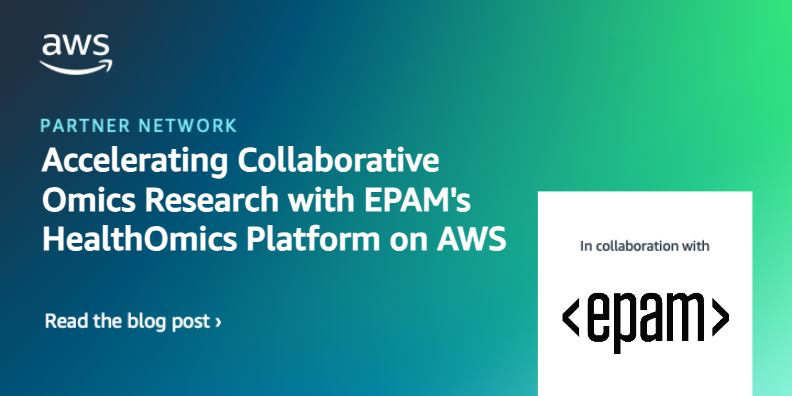 Accelerating Collaborative Omics Research with EPAM's HealthOmics Platform on AWS