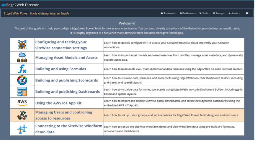 EPT Getting Started Guide