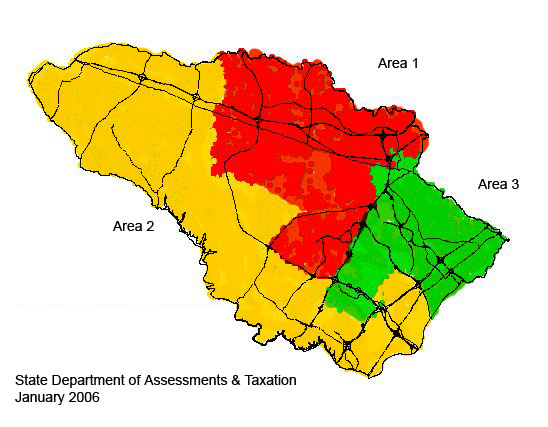 howard county area map