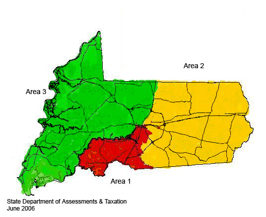 wicomico county area map