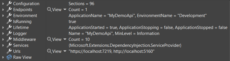 WebApplication debugging after