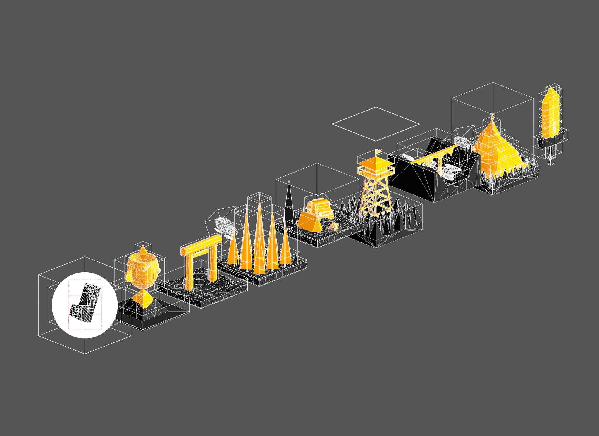 A series of prototype illustrations that show the levels you’ll go through to establish your new habit.