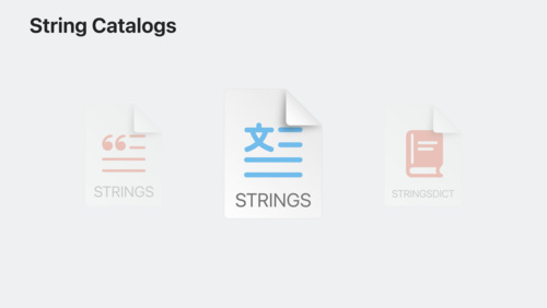 Discover String Catalogs