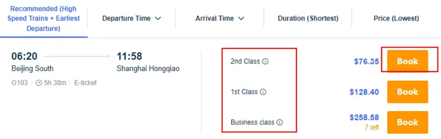 How to Buy China Train Ticket Online