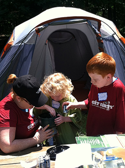 Tent camping at Patapsco Valley State Park