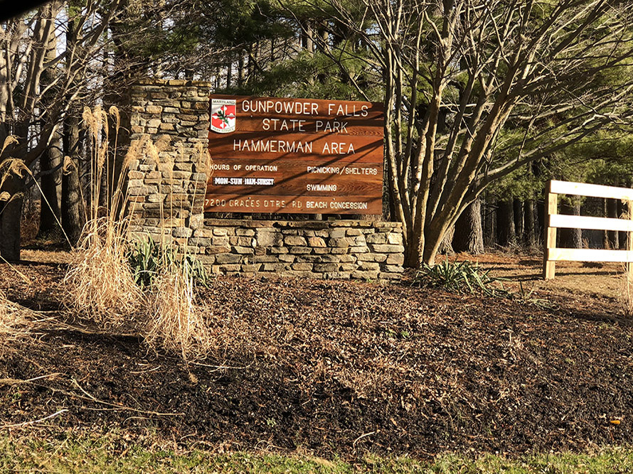 gunpowder falls sign