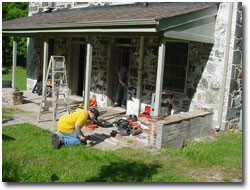 Volunteers at Susquehanna State Park.